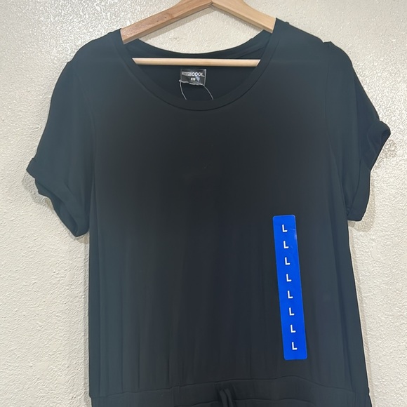 32 DEGREE WOMENS SOFT LUX BLACK DRESS Sz LARGE NEW - Picture 3 of 9